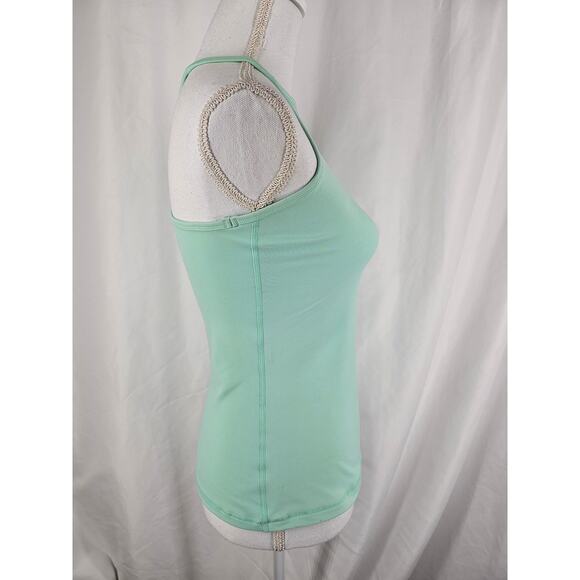 BUFFBUNNY WOMEN'S MINT GREEN RACERBACK TANK – SIZE SMALL – STRETCH FIT - Picture 5 of 11